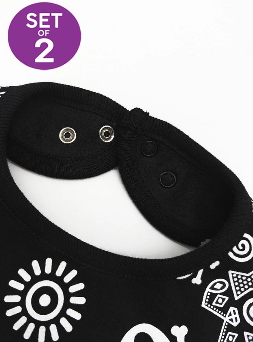 Trendy Rockster Babyslabbetjes voor Jongens en Meisjes - Cool Babycadeau voor Pasgeborenen en Babyshowers