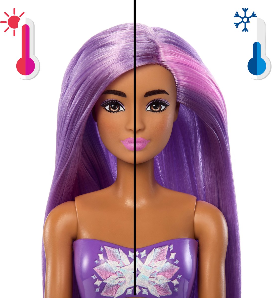 Barbie Color Reveal Zeemeerminserie - Pop en Accessoires met 6 Verrassingen — afbeelding 3