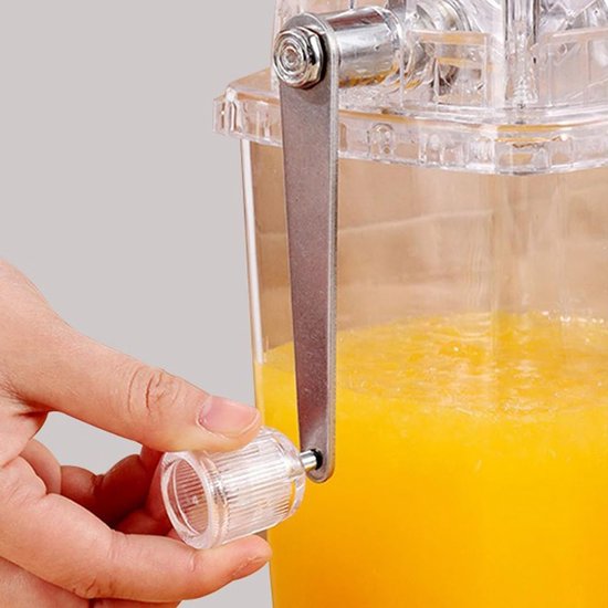 IJscrusher met RVS metalen tanden Handmatige ijsrasp voor feesten bars restaurants van IJscrusher — afbeelding 3