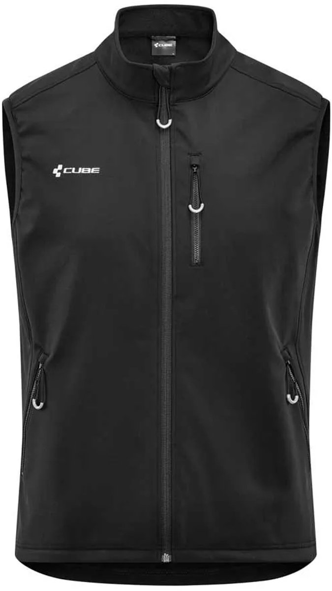 Cube Work Softshell Gilet Zwart XL Man