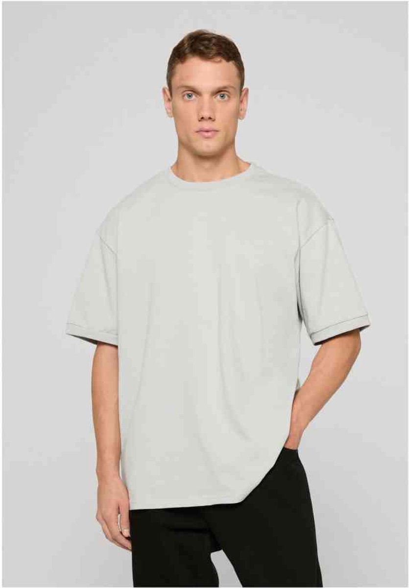 Urban Classics Rib Cuff Heren Tshirt S Grijs