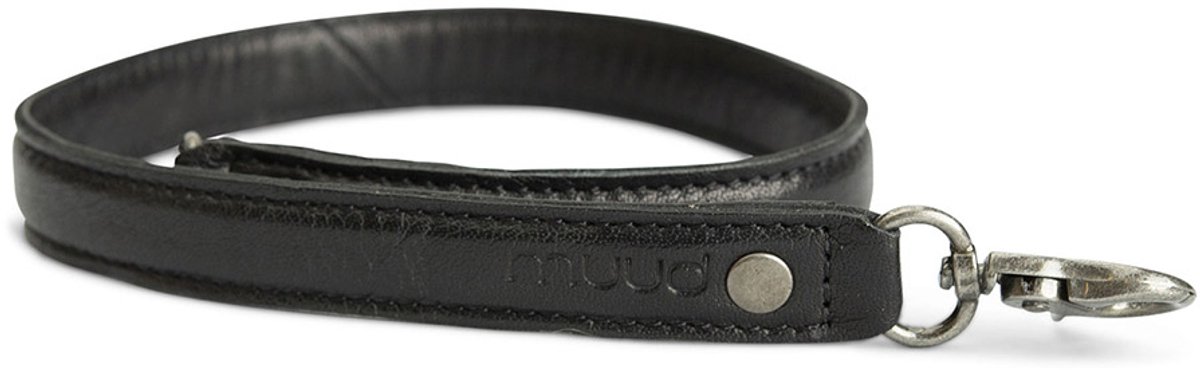 MUUD - Hudson -Luxe lederen handvat - Zwart