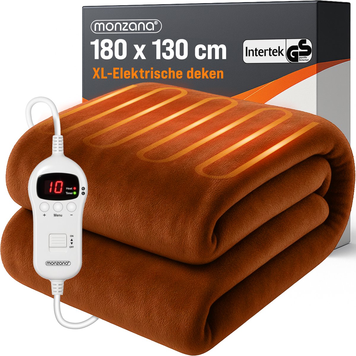 Home Appliances - Elektrische onderdeken - 180x130cm