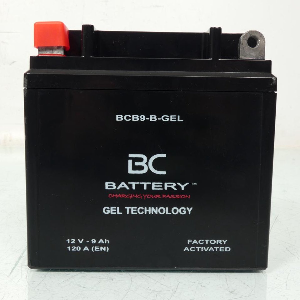 Batterie SLA BC Battery pour Moto Husaberg 501 Enduro 1989 à 1995 YB9-B / 12V 9Ah Neuf