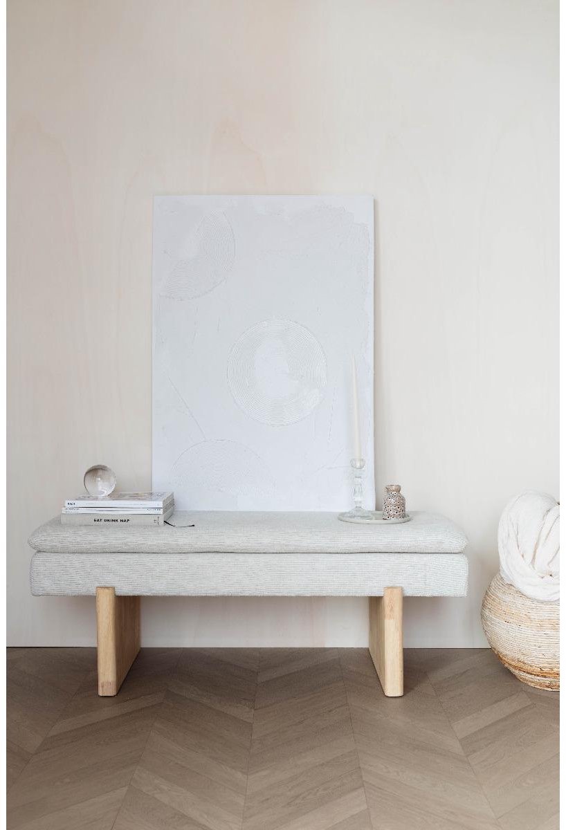 Puur - Preston bench - beige/hout