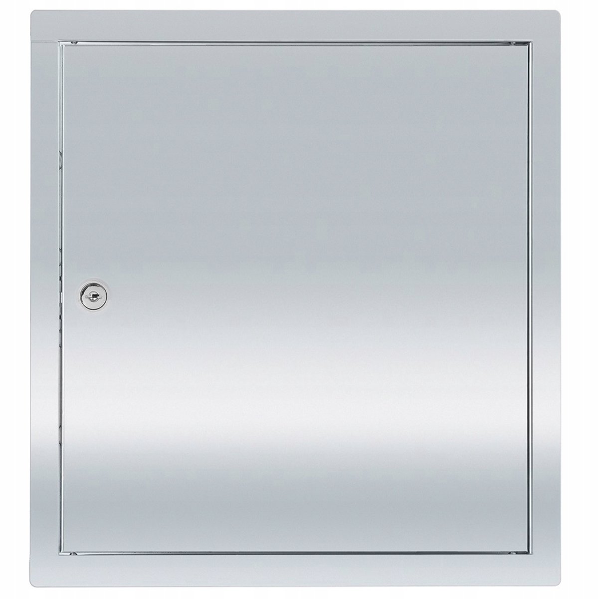 Inspectieluik RVS 40x40 met slot - Roestvrij staal