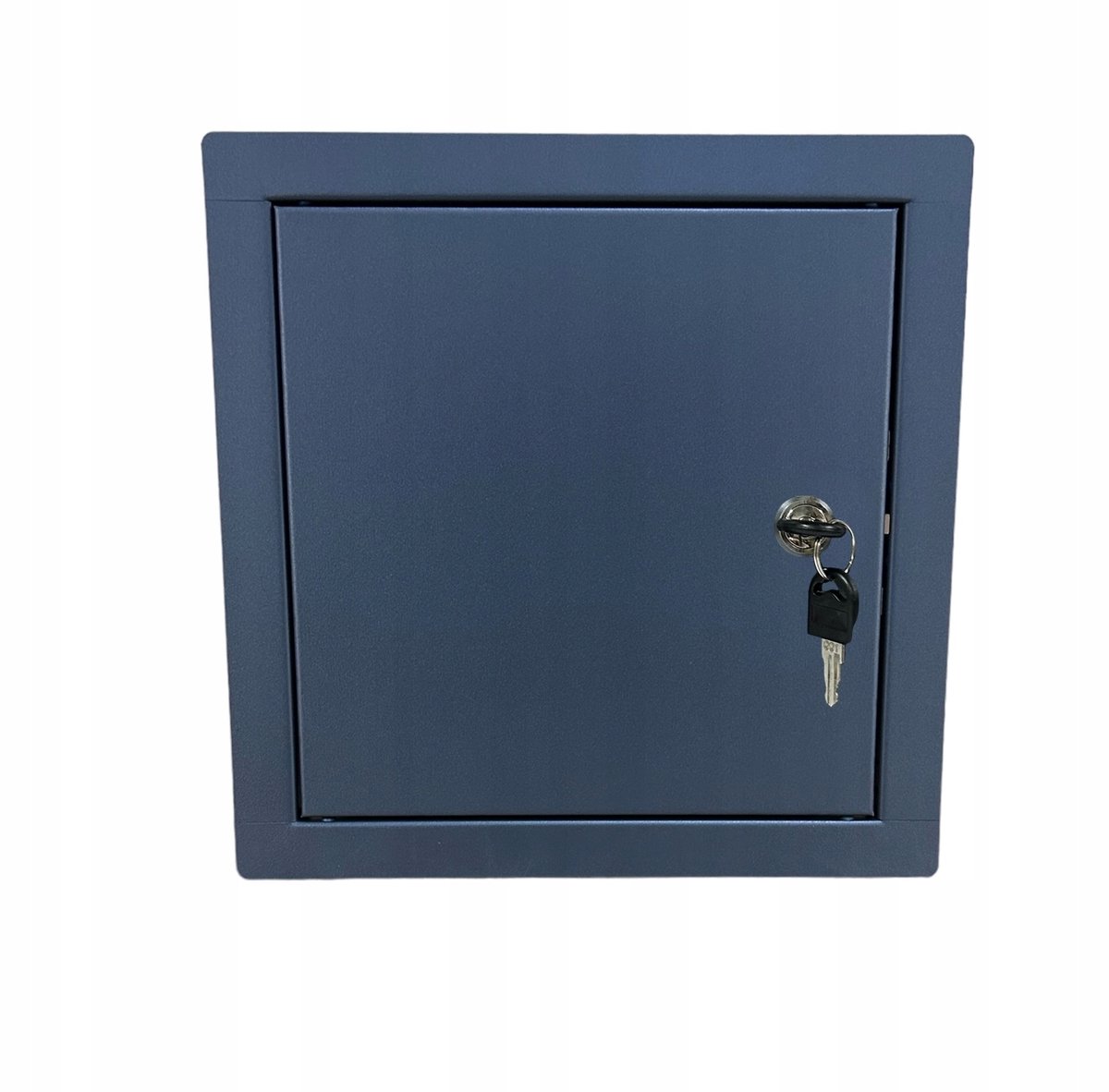 Antraciet Metalen Toegangsdeur 20x20 cm met Sleutel