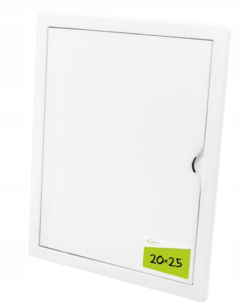 Toegangsdeur Wit ABS 20x25 cm - Esthetische Afdekking