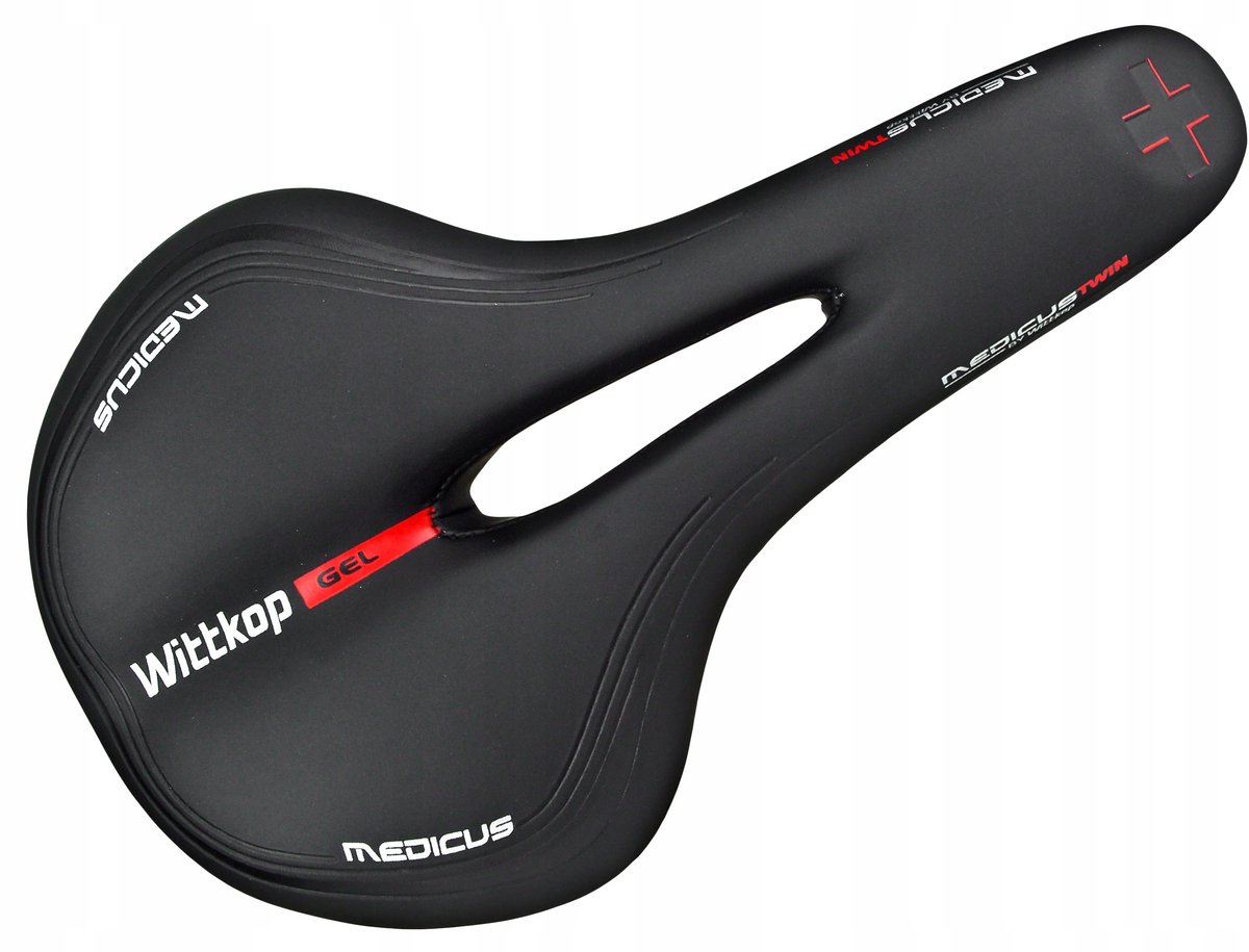 Wittkop Medicus Twin 1.0 Gel Zadel - Comfortabel Trekking & Stadsfiets
