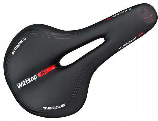 Wittkop Medicus Twin 1.0 Gel Zadel - Comfortabel Trekking & Stadsfiets
