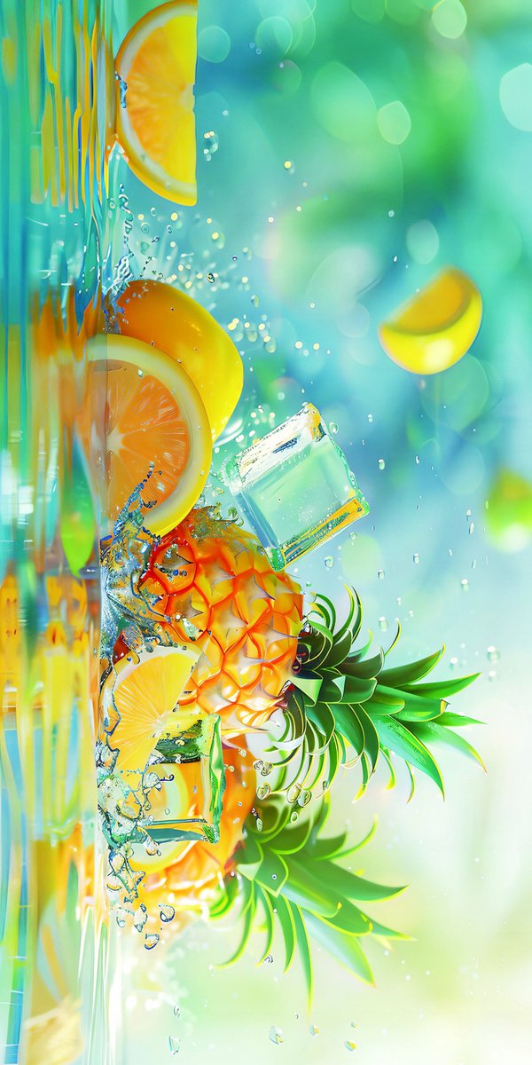 XXL Strandlaken 100x180cm Sneldrogend Microvezel Zomer Ananas