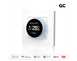 Slimme Thermostaatkranen Zigbee 5A voor CV-ketels - Wit