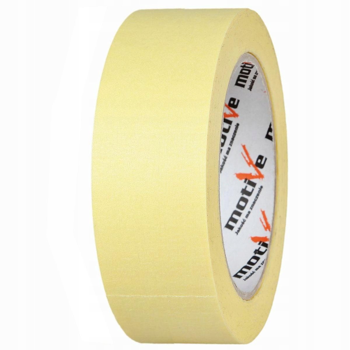 Gele schilderstape 38mm x 25m - Papier, voor binnen