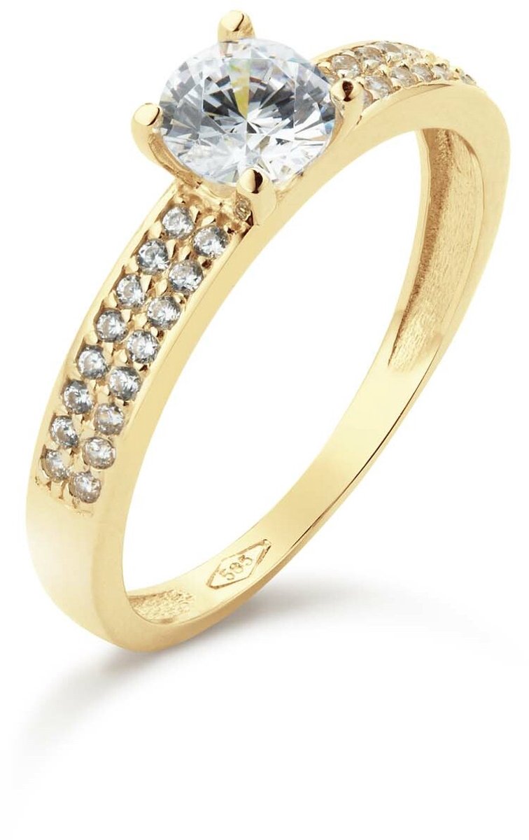 Glow 214.103054 Dames Ring - Minimalistische ring