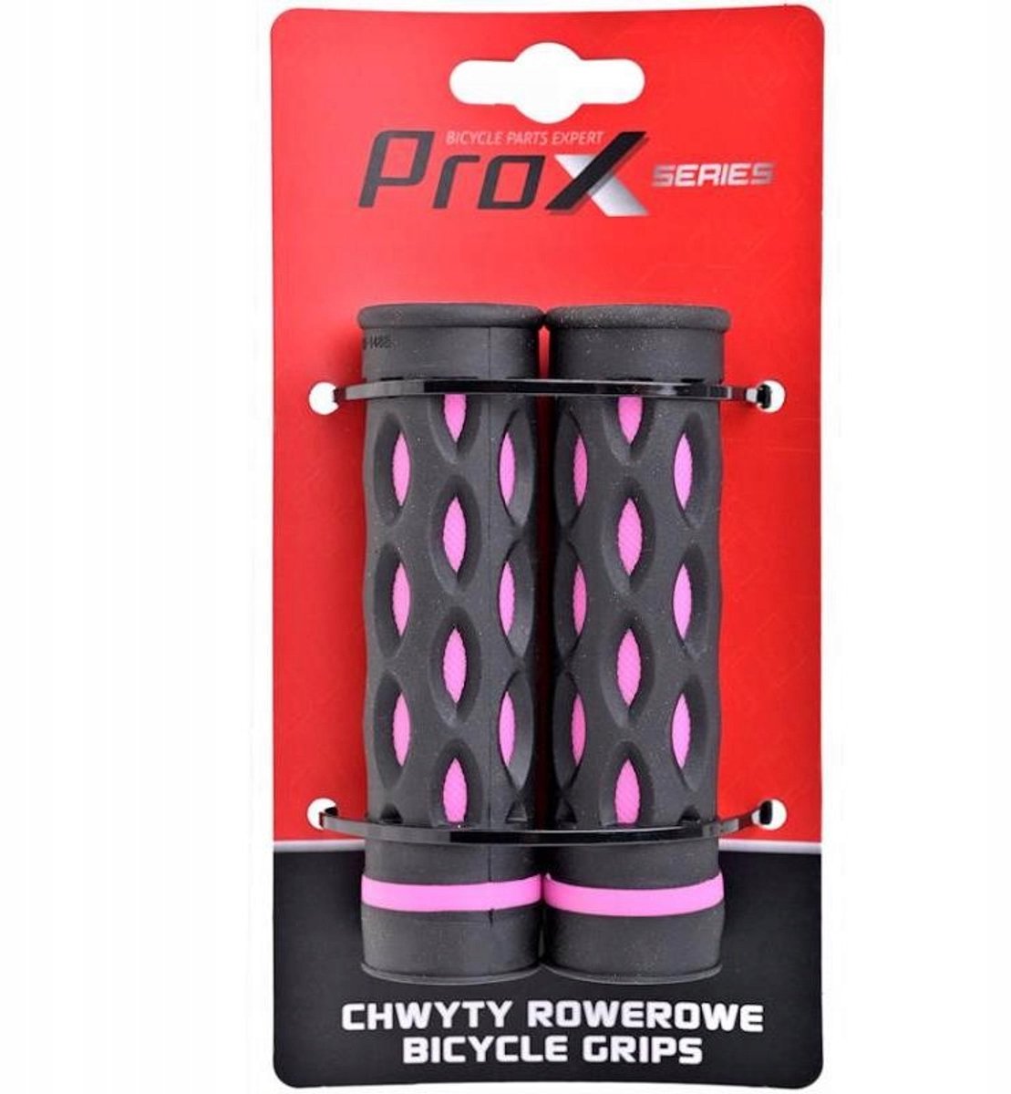 Prox GP-48B Fiets handwasstraat 115mm Roze/Zwart