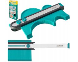 wolfcraft - Contourmal 250 tot 700 mm - Profielmal PRO - Aftekenhulp - 6980000