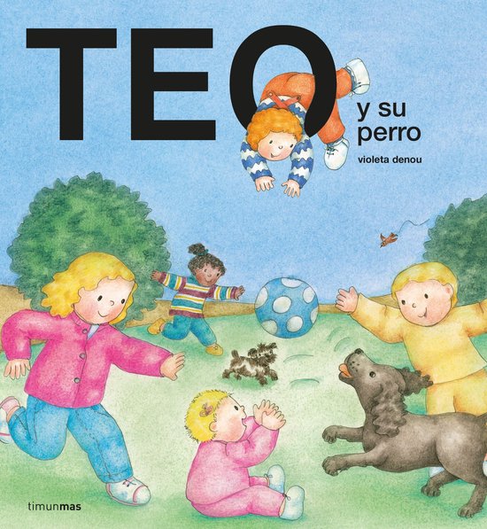 Teo descubre el mundo - Teo y su perro - cover
