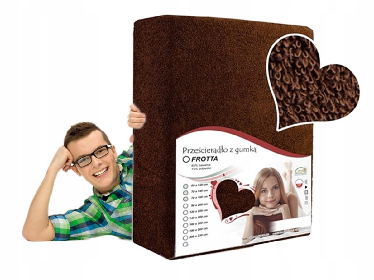 Badstof hoeslaken met elastiek 70x160 cm - Zacht & Duurzaam