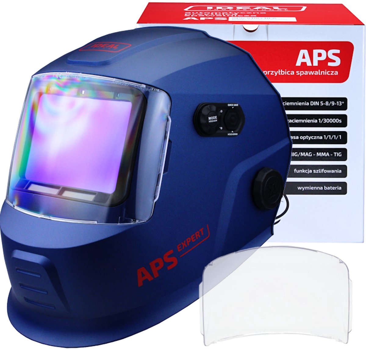 IDEAL APS-P31MAXI AMS+ Lashelm TrueView - MIG/MAG, TIG, MMA, Plasma