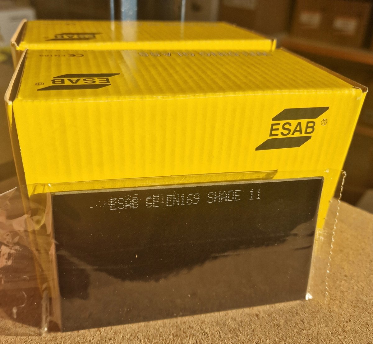 Merkloos Laslens 110x60 11 DIN voor lasmasker, ongemarkeerd