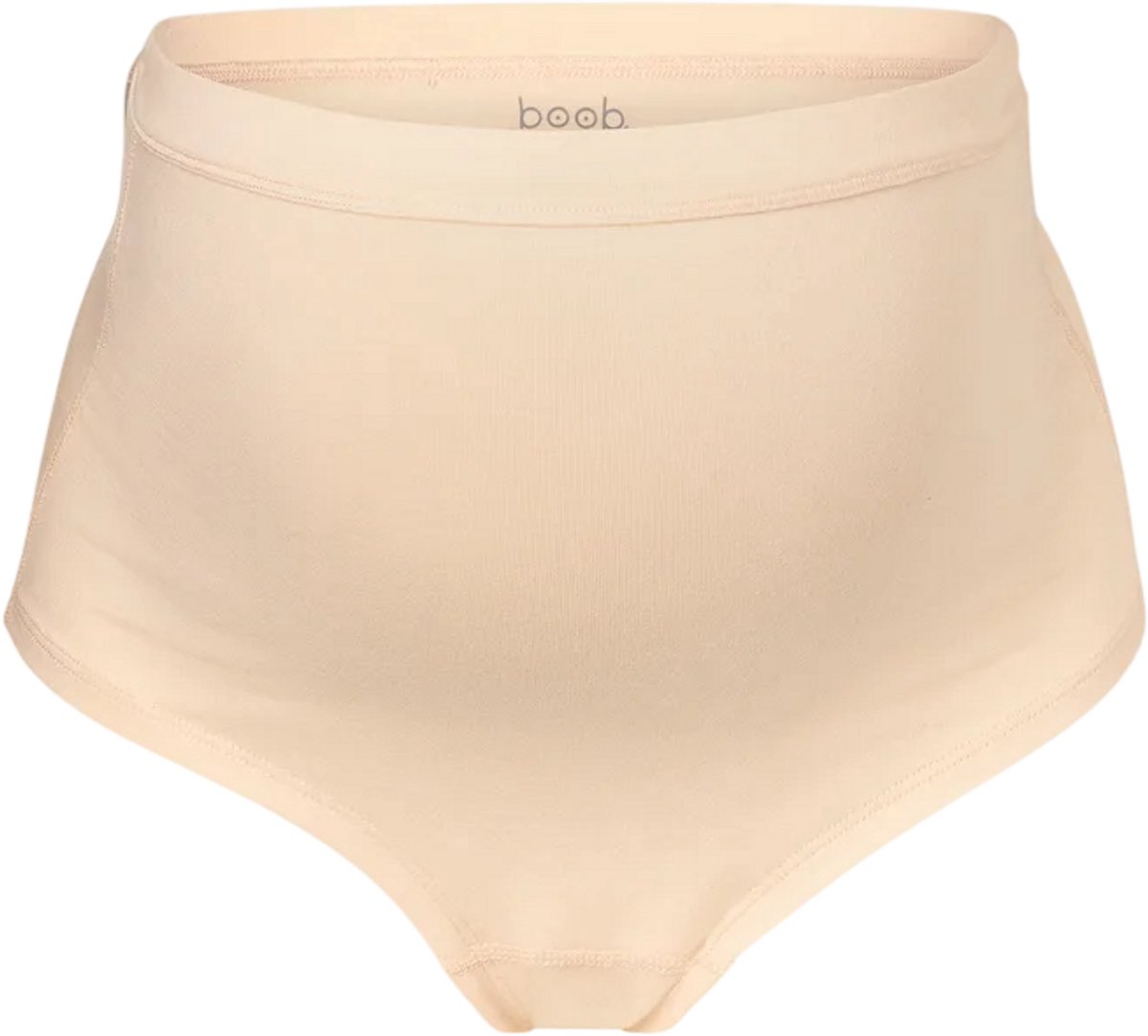 Boob Design - Essential Zwangerschapsslip - Met Hoge Taille – Biokatoen – Beige – Maat XXL