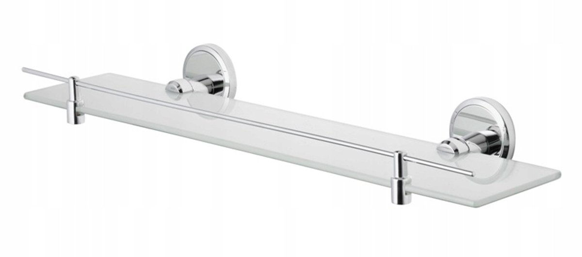 Bisk Seduction Wandspiegelplank - Chroom Glans