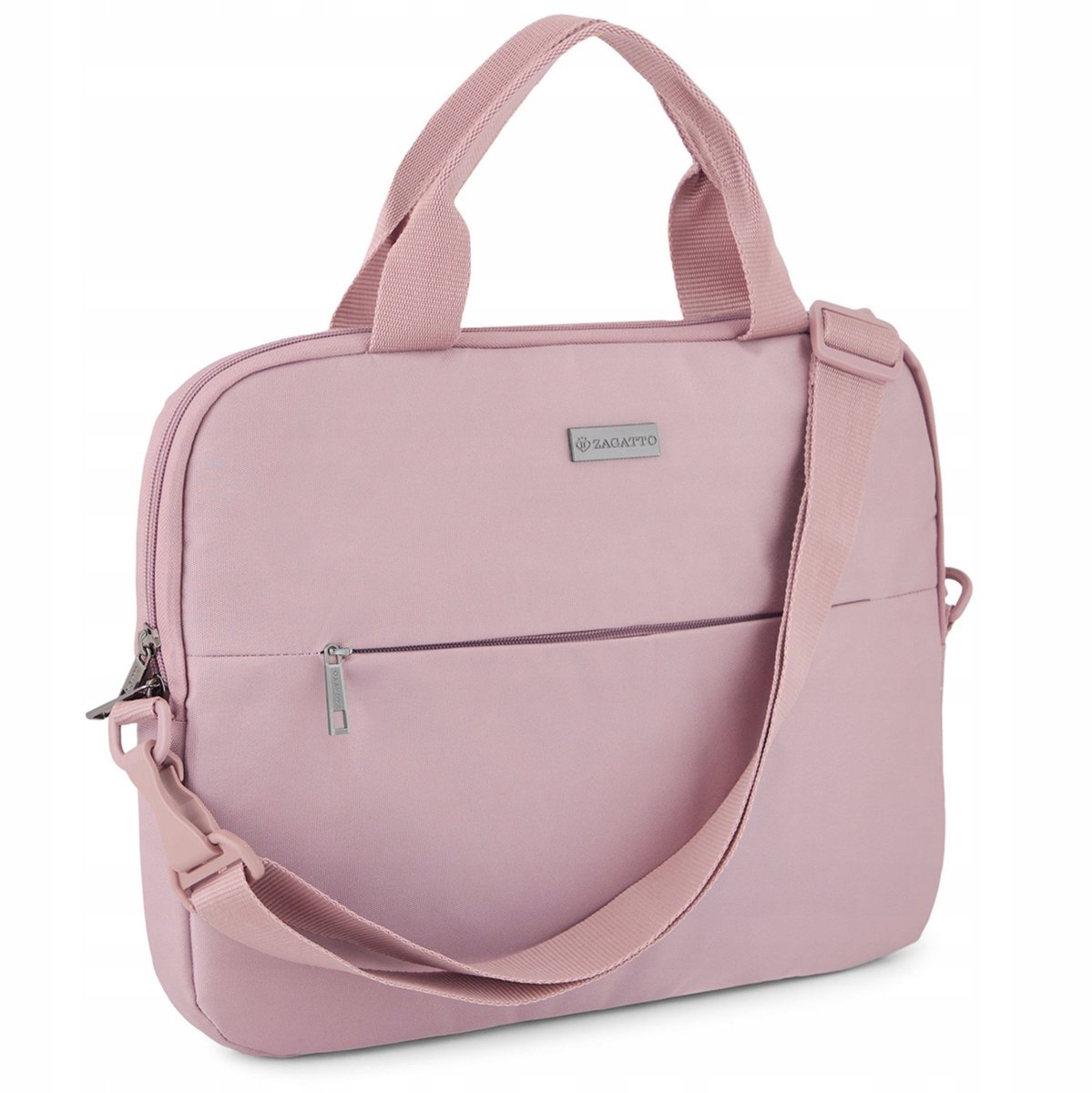Image of Dames Laptoptas 15,6" Lichtroze Beschermhoes Zagatto