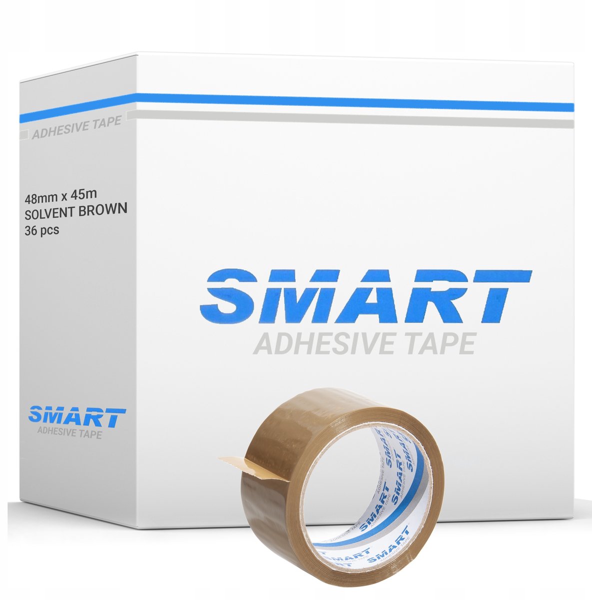 Mist Pakkingstape Smart Solvent 48mm x 50m - 36 Rollen