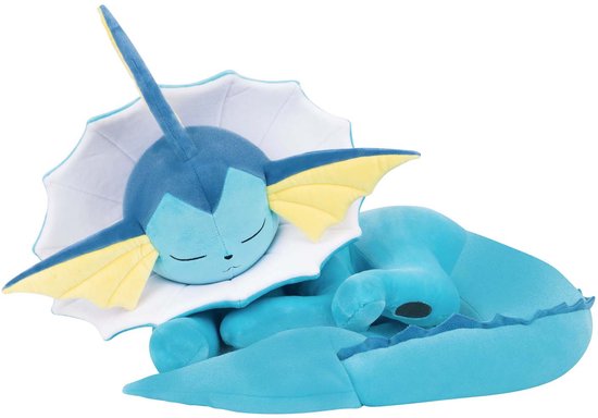 Pokémon Knuffel Pluche Slapende Vaporeon - 45cm