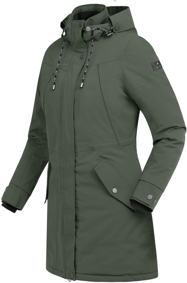 ELT WINTER PERFORMANCE LANGE PARKA ONTARIO Groen