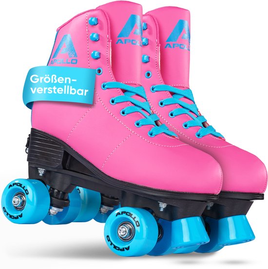 Apollo Retro Patins à roulettes Classic Roller - Disco