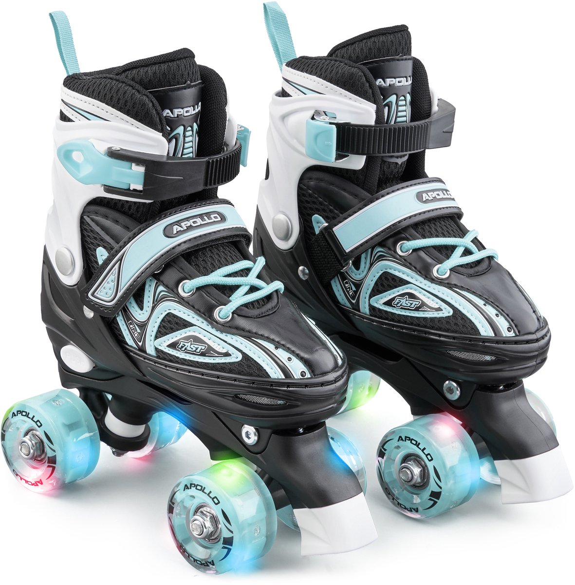 Apollo LED Rolschaatsen Super Quads X-Pro Groen