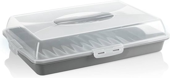 Bestel Transparante taartdoos WIT 30 cm doorsnede 35 cm hoog voor slechts € 7,75 Bestel Transparante taartdoos WIT 30 cm doorsnede 35 cm hoog voor slechts € 7,75