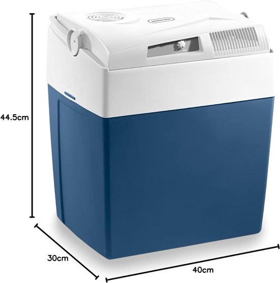 RVV® Elektrische koelbox 12 en 230 volt - Elektrische koelbox - Koelbox - Blauw - ‎44cm x 30cm x 38cm van RVV — afbeelding 5
