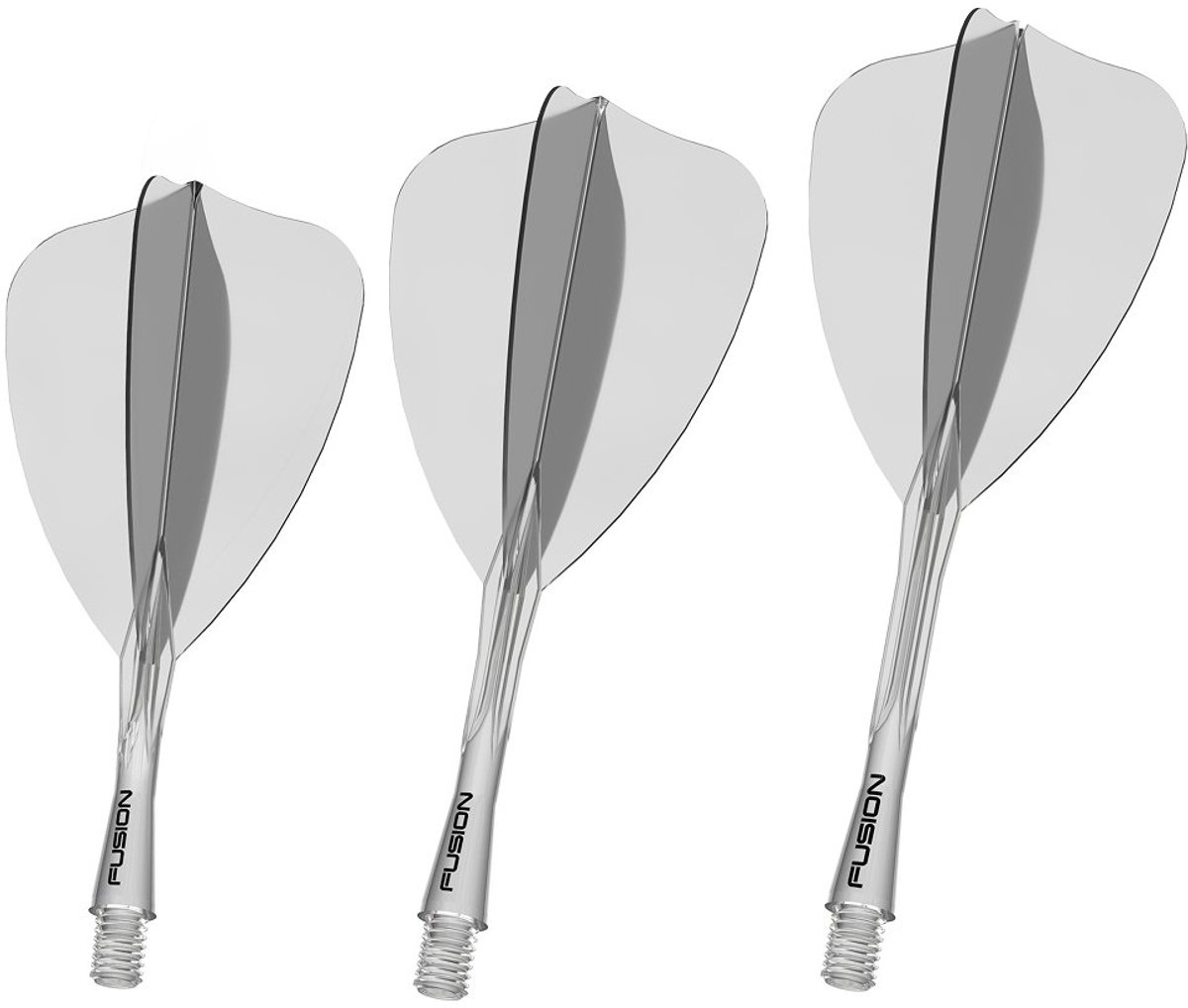 Winmau Fusion Arrow Clear - Dart Flights