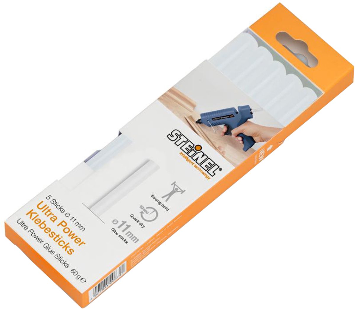 Steinel Lijmpatronen Ultra Power Ø11mm - 60g - 5 stuks