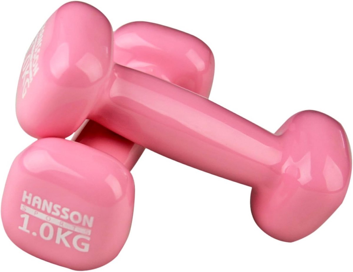 Vinyl Halters Set van 2 - 0,5 tot 5 kg - Kies Uw Gewicht