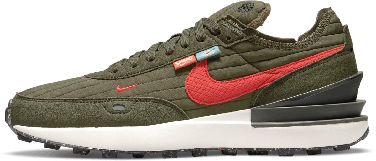 Nike Heren Waffle One NN Sneakers Groen