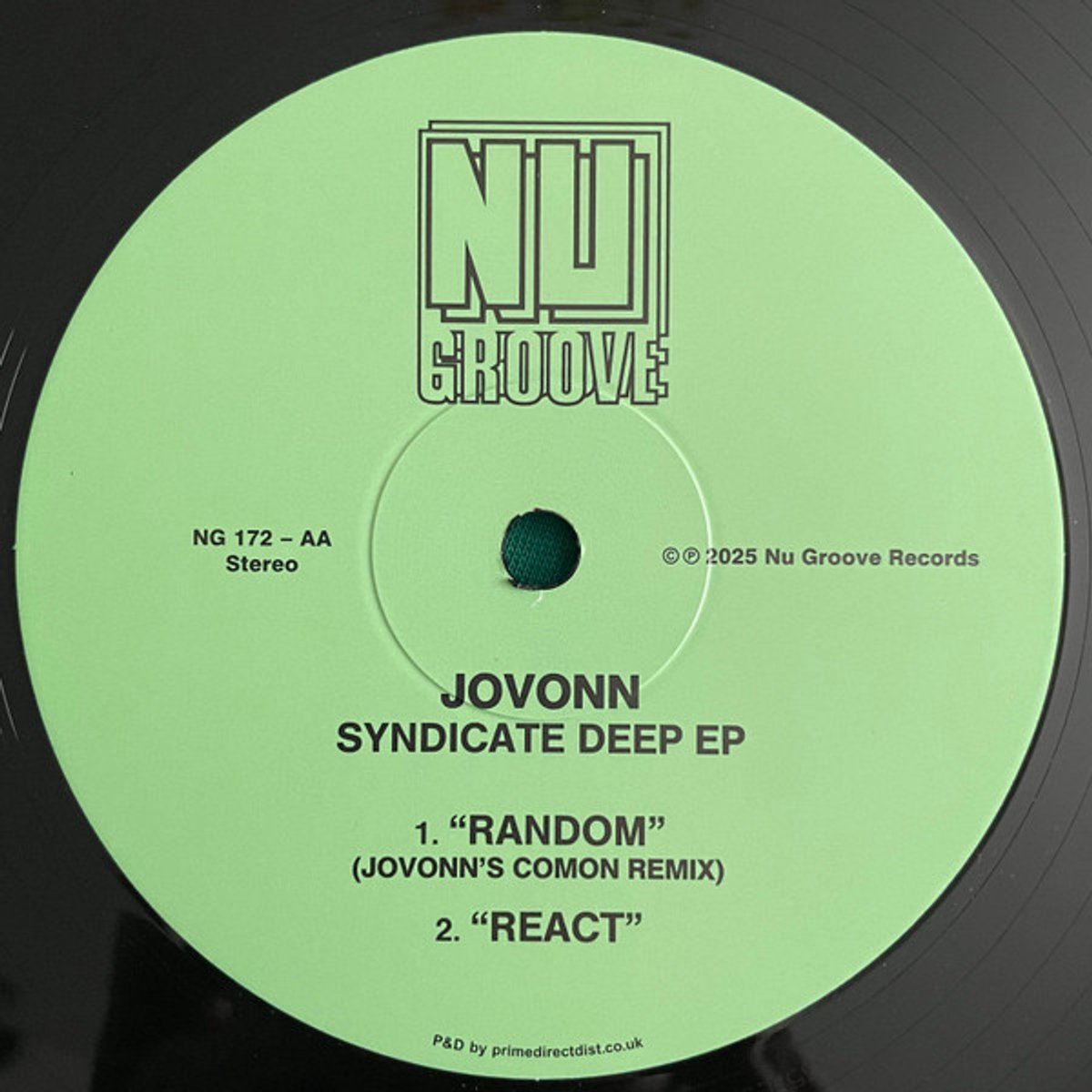 Jovonn - Syndicate Deep Ep