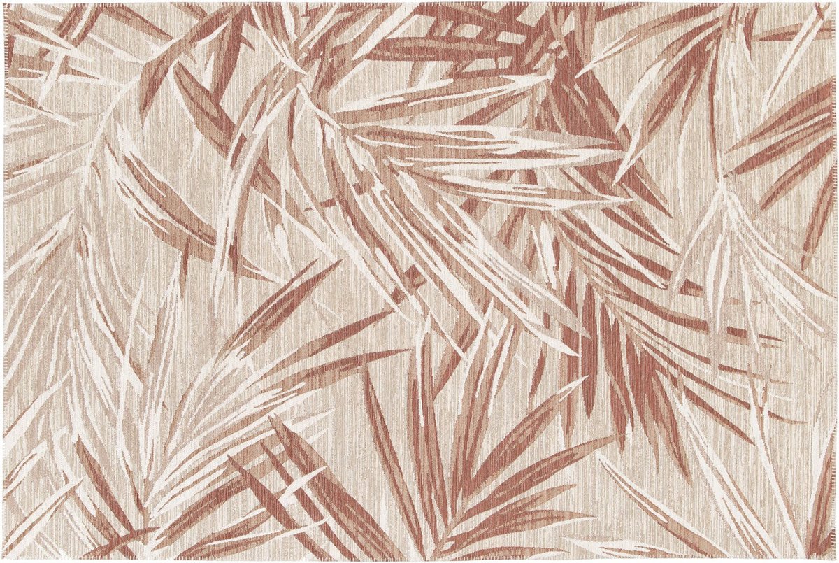 Garden Impressions Buitenkleed Naturalis 160x230 cm - palm leaf copper