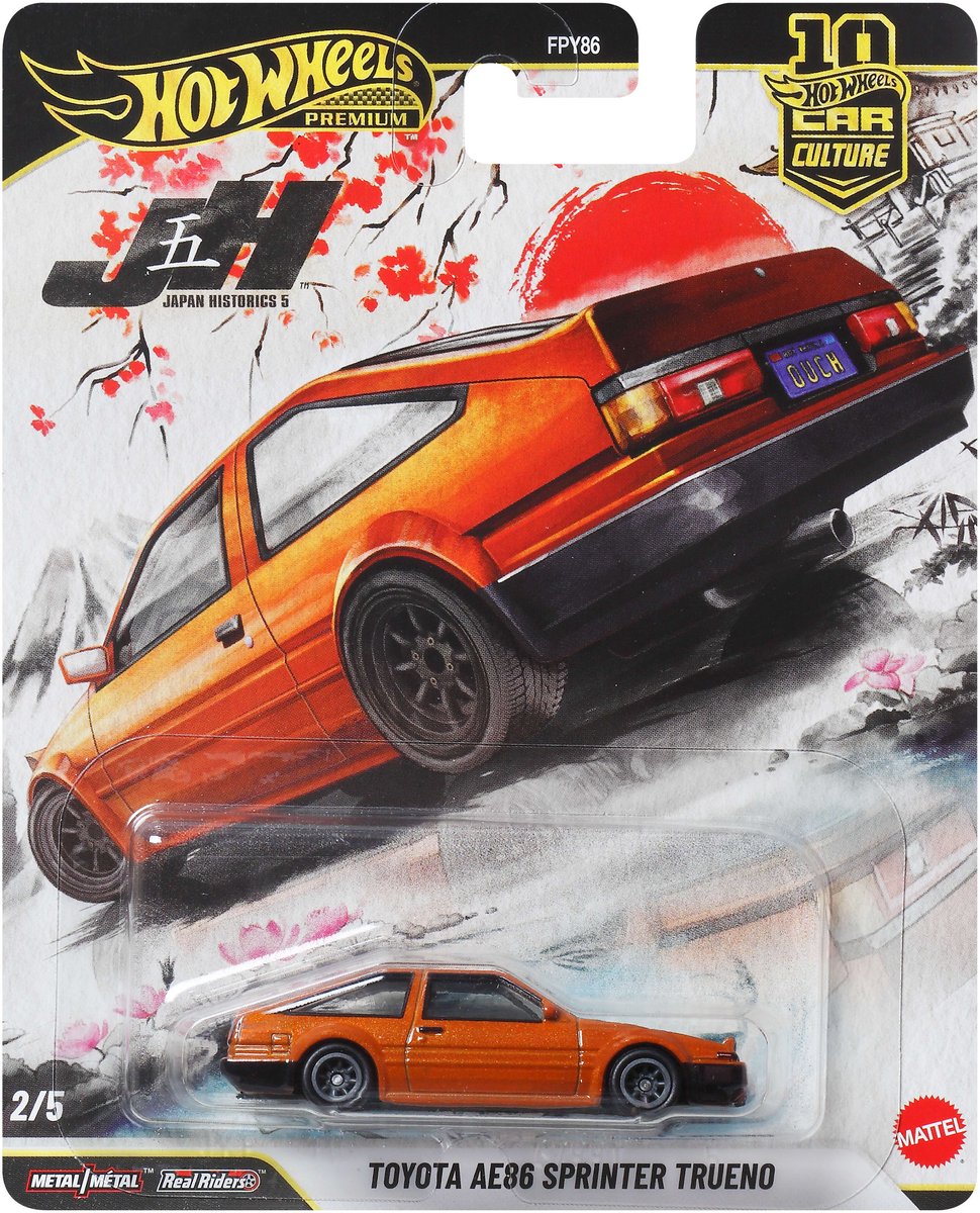 Hot Wheels Autocultuur, premium metalen speelgoedauto of -truck, schaal 1:64 (stijlen kunnen variëren)