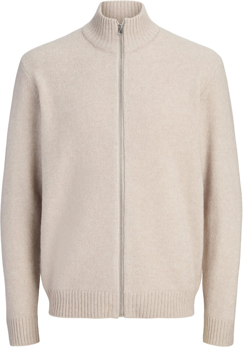 JACK & JONES - JJSOHO OLLIE KNIT HIGH NECK ZIP CAR SN Heren Trui