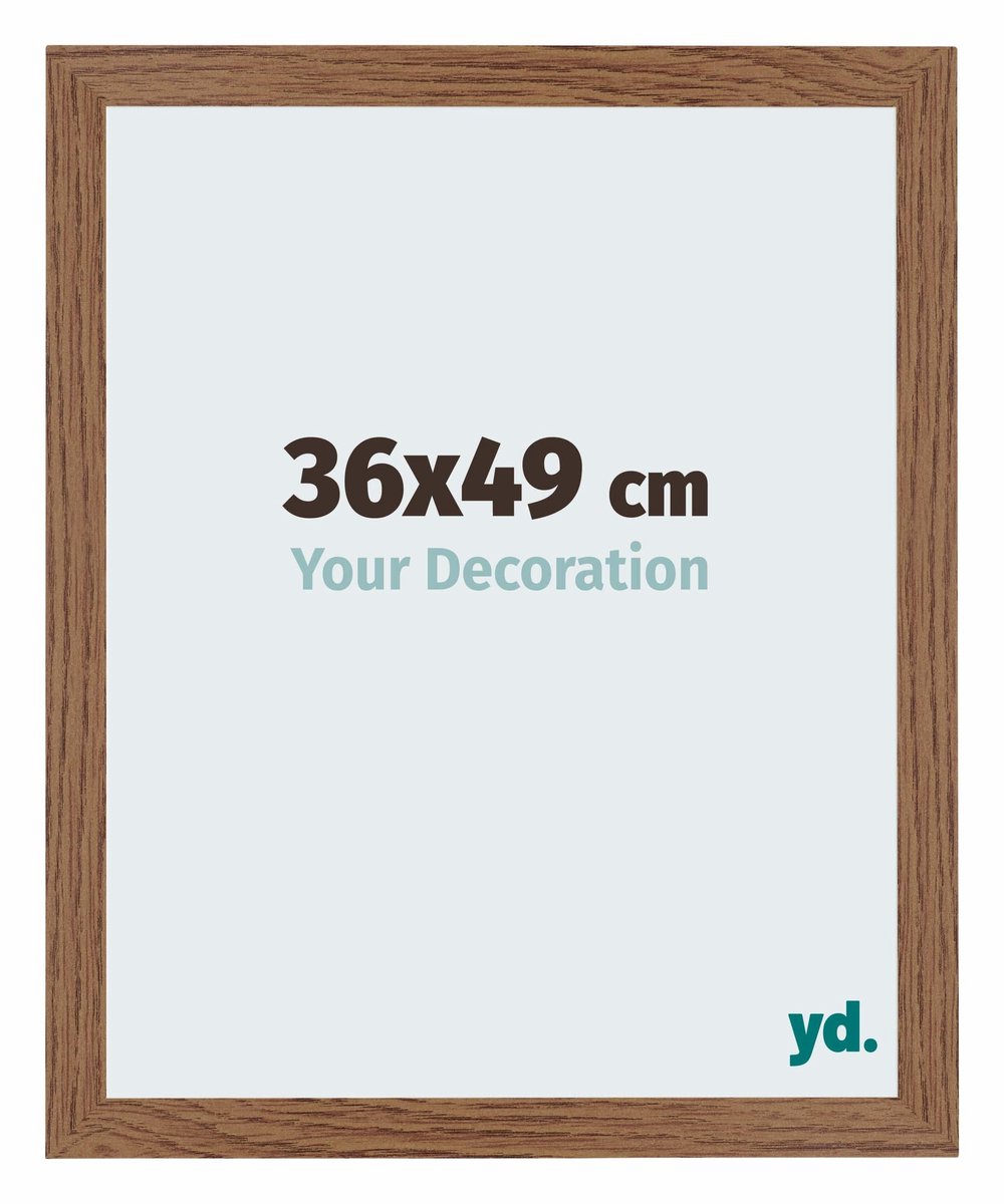 Your Decoration - Puzzellijst 36x49 cm - Eiken Rustiek - Puzzellijst 500-1000 stukjes - MDF Fotolijst - Mura