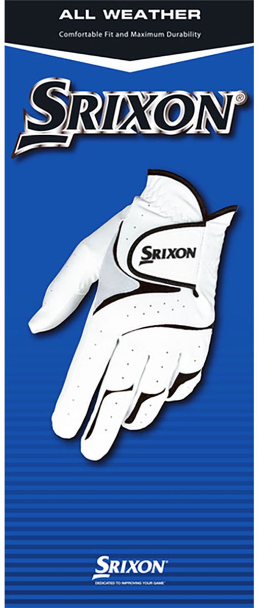 Srixon Golfhandschoen Wit - All Weather Golf Gloves - voor rechtshandige golfers (Handschoen Links) van Srixon — afbeelding 4