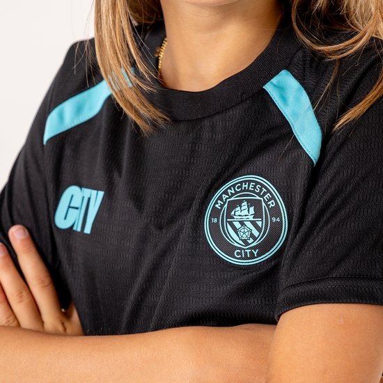 Maillot de football Manchester City Enfants - Taille 116 - Zwart - Maillot de football - Vêtements de sport - Garçons et Filles - Articles de supporter - Polyester