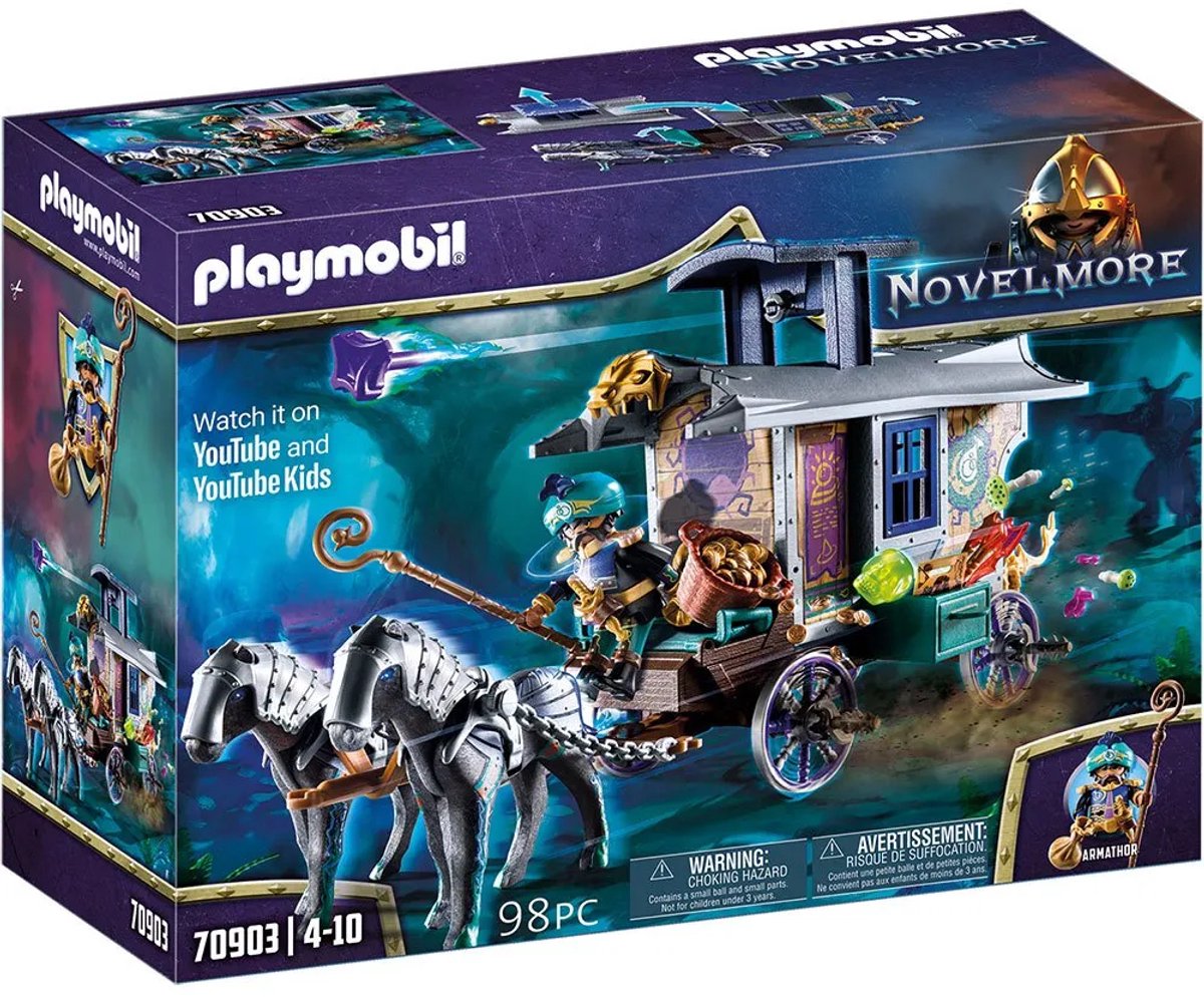 PLAYMOBIL Novelmore Violet Vale - handelskoets - 70903