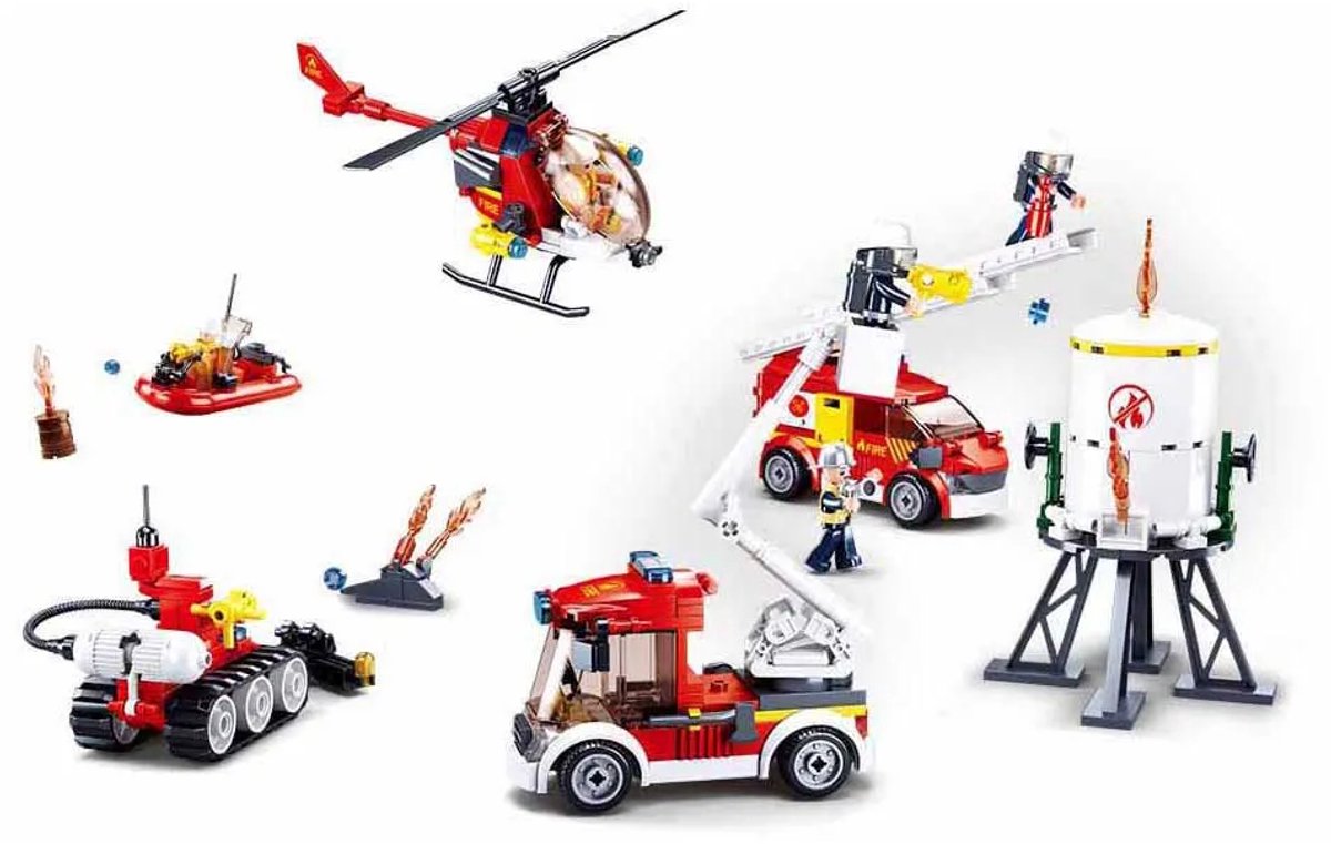 Sluban - Fire / Fire brigade set