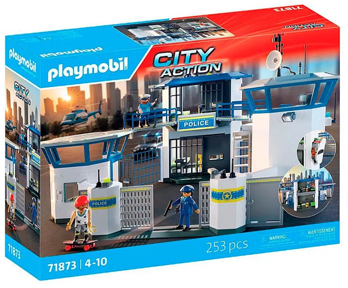 PLAYMOBIL Action Heroes - Politiecommandocentrum - Politiestuk speelgoed - Met speelfiguren & accessoires - 71873 — afbeelding 9