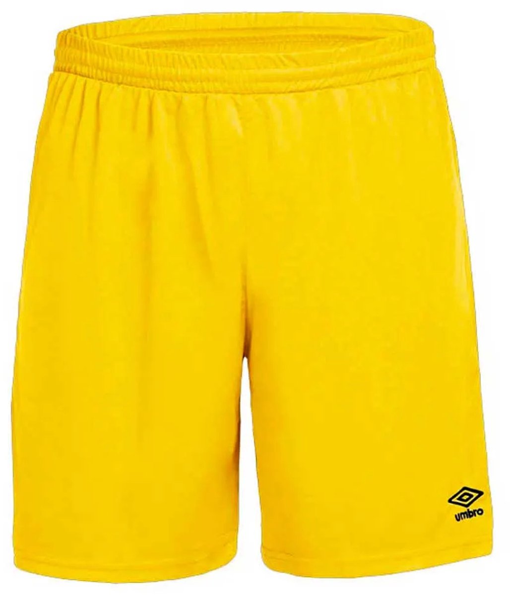 Umbro King Korte Broek Geel 14 Years Jongens