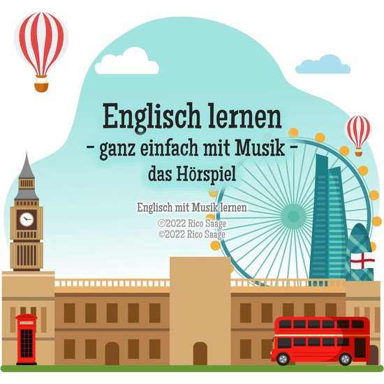 Englisch lernen - ganz einfach mit Musik - das Hörspiel - cover